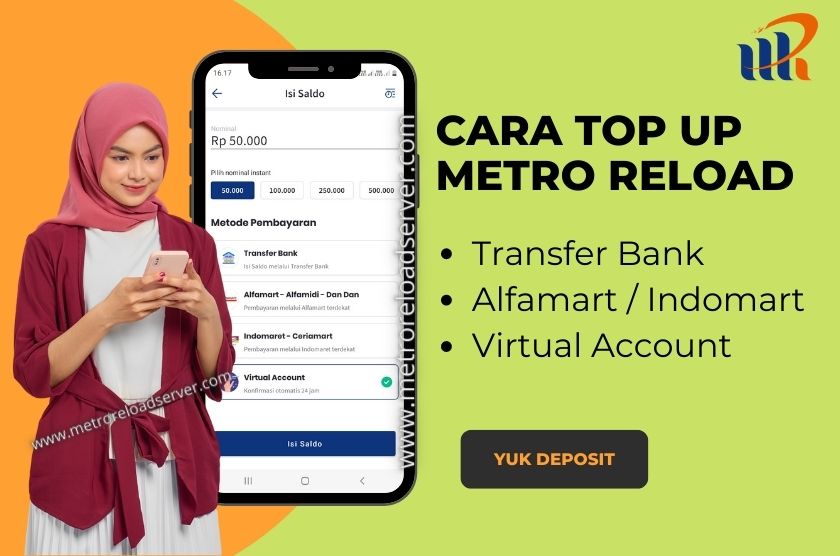 cara top up metro reload